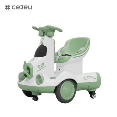 China CJ-HB-919 New Coming 2 in 1 Kids Electric Balance Car /360 Degree Rotate Kids Digger Ride On Car Excavator for sale