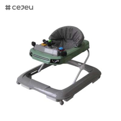 China CJ-XTD-401,2025 Novo Modelo Baby Walker 3 em 1 Push Walker de plástico com níveis ajustáveis para crianças aprendendo e andando padrão europeu à venda