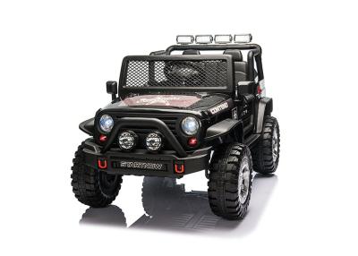 China Iron 2 Seater Battery Operated Jeep EN62115 Electronic Steering for sale