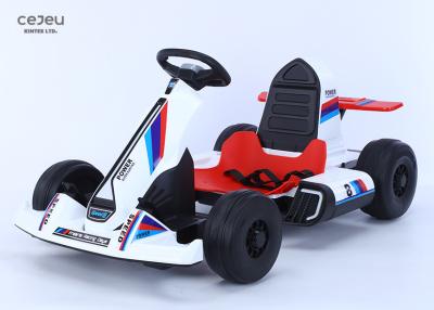 China 3KM/HR Kids Go Karts Two Motor 12 Volt Go Kart 16.5KG Safe Driving for sale