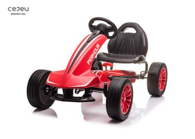 China 122*60*60CM Kids Go Karts Eva Wheel Plastic Pedal Go Kart 30kg for sale