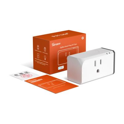 China New 2020 SONOFF S31 Lite Zigbee Smart USA Wifi Socket Switch Works With Alexa Models for sale