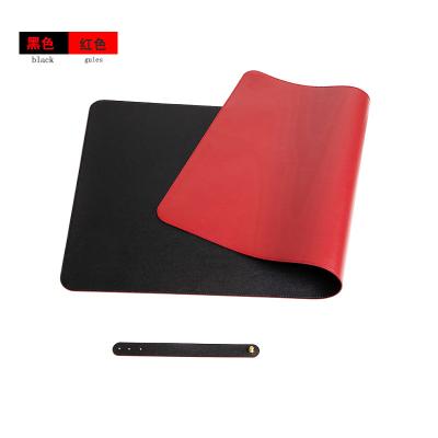 China Hot Selling Radiation Protection Desk Large Writing Mat Mouse Pad Gamer Waterproof Non Slip PU Leather Desk Mat Computer Mouse Protective Keyboard Table Cover for sale