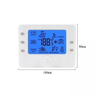 China Latest Tuya Modern App Wifi Thermostat Heat Pump Thermostat for sale