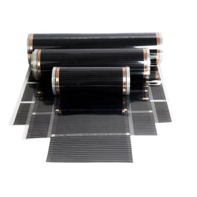 China Modern 220V 80W 110W 150W 220W Graphene PTC Heat Floor Warm Foil Electric Floor Heating Film for sale