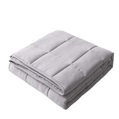 China High Quality Weighted Therapy Blanket Relieve Depression Decompression Sleep Aid Cotton Fabric For Fall And Winter for sale