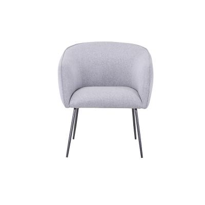 China MODERN Hot Sale Dining Room Furniture Fabric Modern Metal Leg Dining Chairs Hotel Chairs Reception Chair for sale