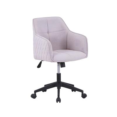 China (Size)Cheap Price Adjustable Office Furniture Diamond Type Sewing Adjustable Office Chair Metal Legs Fabric Swivel Meeting Chair for sale