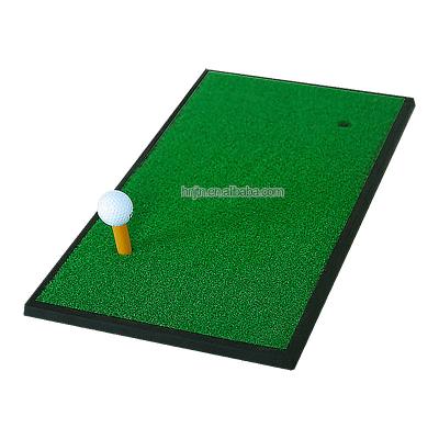 China Non-slip Monochromatic Non-slip Rubber Bottom Professional Golf Hitting Mat Golf Range Mat China for sale