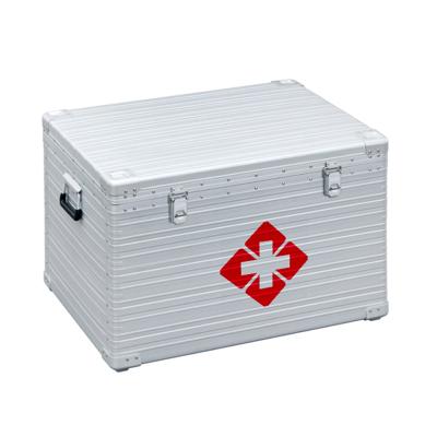 China Logo Aluminum First Aid Medical Emergency Cabinet Case Safety Waterproof Shockproof Dustproof Promotional Custom Carrying Case for sale