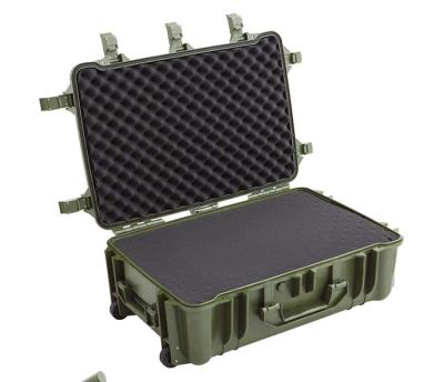 China Waterproof Shockproof Dustproof Factory Supplied Plastic Case Empty Box Hard Trolley Case for sale