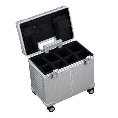 China Custom Large Case Equipment Instrument Storage Hard Aluminum Case Waterproof Shockproof Dustproof Aluminum Case for sale