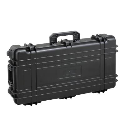 China High Impact Waterproof Shockproof Dustproof Plastic Trolley Armor Cases For Military Shotgun for sale