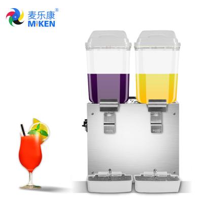 China Double Bowls Juice Dispenser Machine Tableware Type With Lowest Temperature: 0℃-6℃ for sale