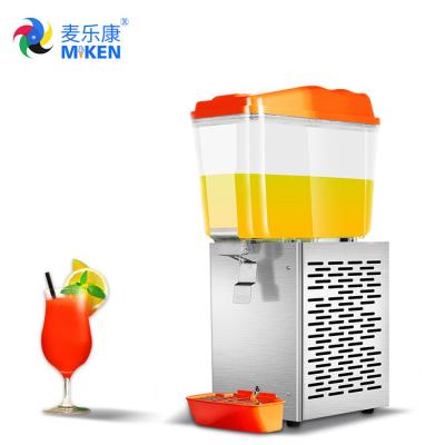 China CE Certification Juice Dispenser Machine With 360° Rotation & Fast Mixing Evaporating Pan for sale