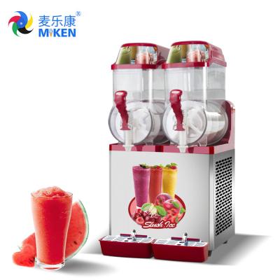 China Stainless Steel Slush Making Machine With PLC, Engine, Bearing, Gearbox, Motor Core Components for sale