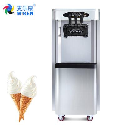 中国 1800W 220V Soft Ice Cream Maker Aspera/LG Compressor ABS + Stainless Steel Material 販売のため