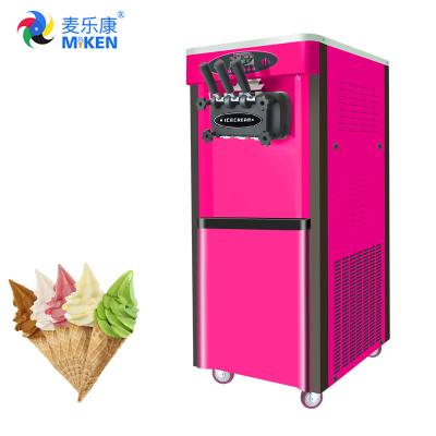 Cina Floor Stand Soft Ice Cream Maker 2+1 Mix Flover 110V/220V/380V, 50HZ/60HZ Voltage in vendita