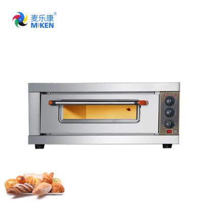 China MK-1D Commercial High Quality Pizza Oven Time Warm Interior Timer Baking Oven Stainless Steel Electric Bakery Oven Prices for sale