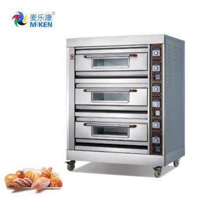 China Commercial Automatic Pizza Baking Oven 21000 Power (W) 6 Plates High Quality Time Warm for sale