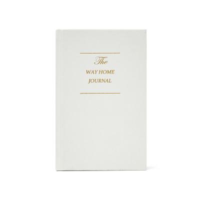 China Wholesale Hardcover Factory Sublimation Gratitude Planner Manifesto Custom Design Cloth Canvas Premium Hardcover Dotted A5 Notebook Journal for sale