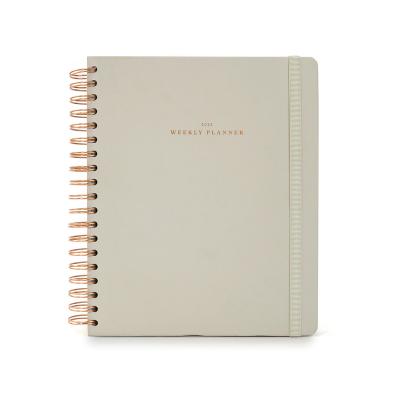 China Wholesale Custom Printing Canvas Hardcover Book 2023 Hardcover Cover Daily Planner Canvas Notebook Diary Gratitude Cover for sale