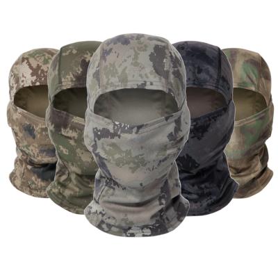 China breathable & Windproof Bandana Ski Cycling Scarf Camouflage Military Full Face Cover Winter Neck Warmer Head Cycling Hunting Tactical Balaclava for sale