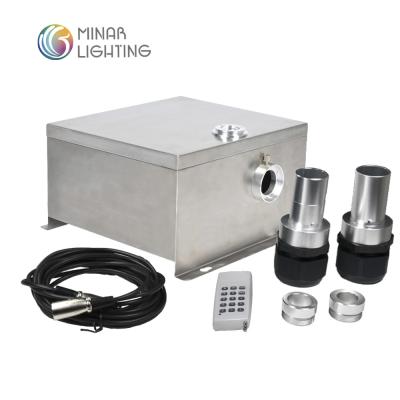 China Stainless Steel Swimming Pool IP43 40W Waterproof Fiber Optic Light Engine Equipment for sale