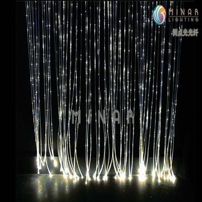 China High Quality Lighting Decorative Fiber Optic Sparkle Fiber Optic Wall Lighting for sale