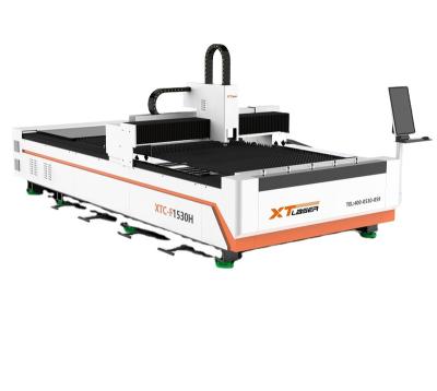 China Water Cooled Fiber Laser Cutting Machine Metal Cutting Mahine 1530H for sale