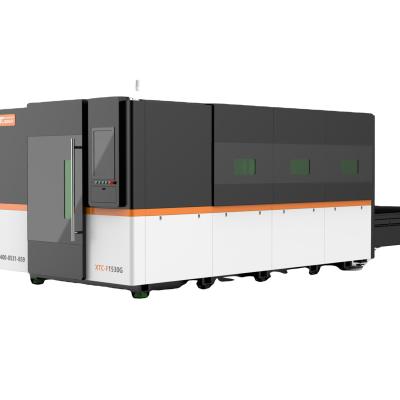 China Metal Cutting Water Cooled Precision Cutting Fiber Laser Cutting Machine IPG 1530G for sale