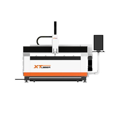 China Hot selling XT laser high precision fiber laser water cooled cutting machine with 1.5kw 2kw 3kw 4kw laser power for sale