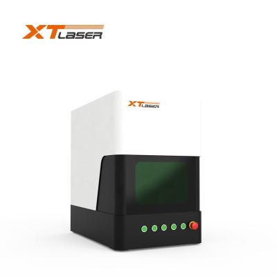 China XT Laser 20W 30W 50W 60W Air Cooled Fiber Laser Marking Machine For Metal/Jewelry/Gold/Silver/Brass for sale