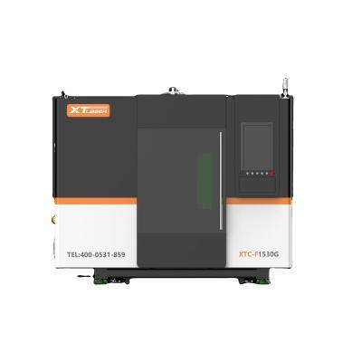 China Water Cooled SS, CS, Carbon Fiber Laser Tabletop Plate Pipe Tube Laser Cutter 3kw 1530G IPG XTLASER For Sale for sale