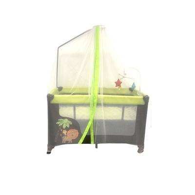 China Modern Hot Selling Square Baby Playpen Plastic Luxury Baby Crib Travel Playpen for sale