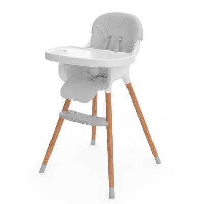 China Safety Comfortable baby dining chair baby European standard umpire chair 2 in 1 convertible umpire chair wooden umpire chair for sale