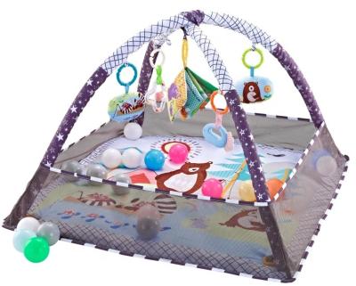 China Sports Toy Popular Customized Activity Gym With Foldable Ocean Ball Interactions Multifunctional Strength Game Mat for sale