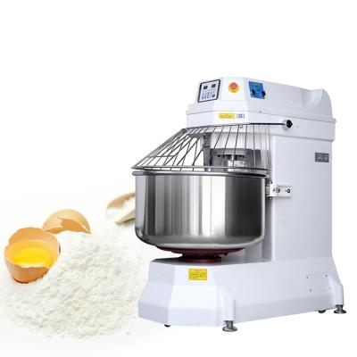 China Snack Factory Professional 50kg Capacity Stand Mixer Factory Supply Bakery Dough Mixer Spiral Dough Mixer for sale