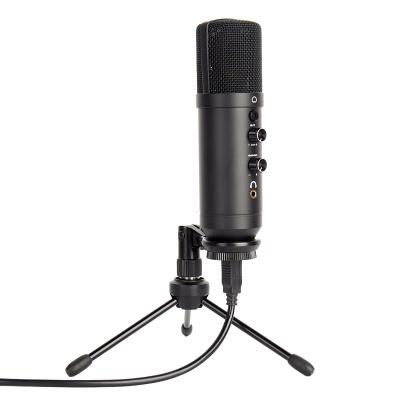 China Cardioid Microphone with Kit Podcast USB Condenser Desktop Gaming Microphone for Vlog for sale