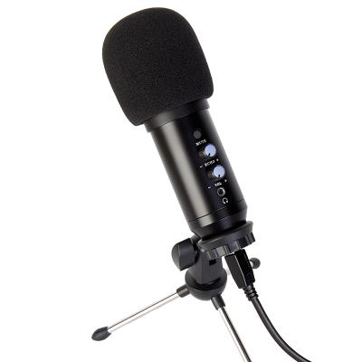 China Cardioid Microphone with Desktop Kit Condenser USB Vlog Gaming Desktop Podcast Microphone for Youtube Live Stream for sale