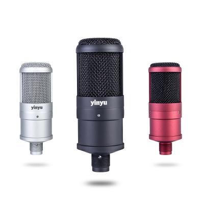 China Professional Vocal Microphone Studio Show Condenser Podcast Gaming Desktop Microphone Perfect for Youtube Live Stream for sale