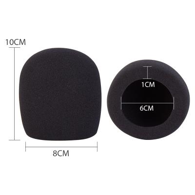 China Microphone Isolation Shield Factory OEM Camera Windshield Sponge MIC Foam Microphone Cover for sale