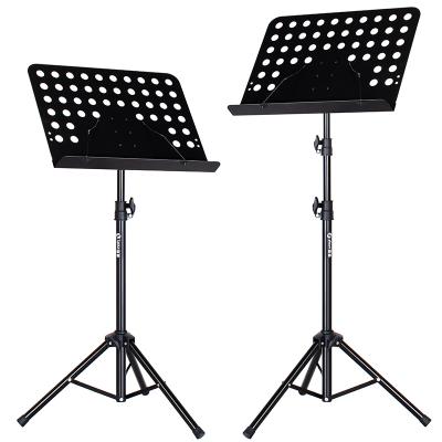 China Adjustable School OEM Metal Instrument Orchestra Sheet Music Stand For Music Note for sale