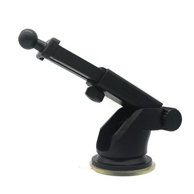 China Adjustable Universal Lazy Props Base Long Arm Silicone Pad Bracket Suction Cup Car Holder Rotating 360 Adjustable for sale