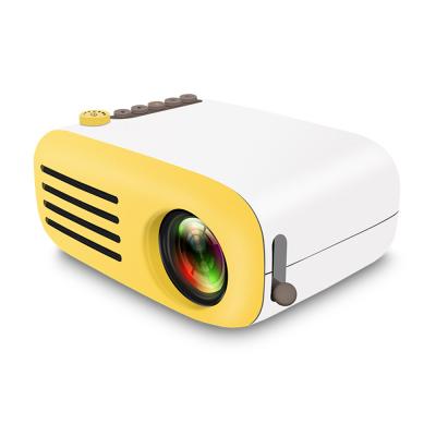 China Short Throw Factory Price Hot Sale 480 272 Pixels Theater Media VCR HD Home AV LED Mini Portable Projector for sale