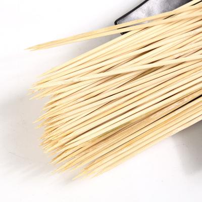 China Wholesale Heat Resistance Ambient Biodegradable All Sizes Cheap GRILLING Bamboo Skewer and Stick in 18cm for sale