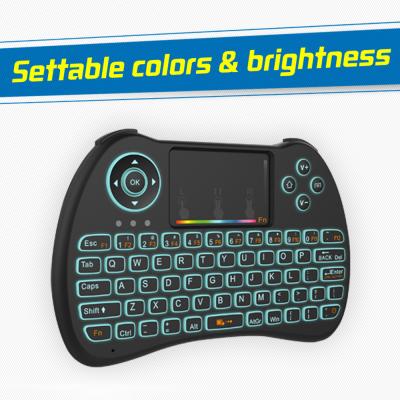 China Airmouse Rii Portable Mini Wireless Keyboard 78 Channels 15M Control Distance for sale