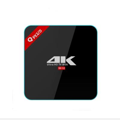 China 2G/16G Octa Core Android Smart TV Box , Android 7.1 TV Streaming Box  Q Plus for sale