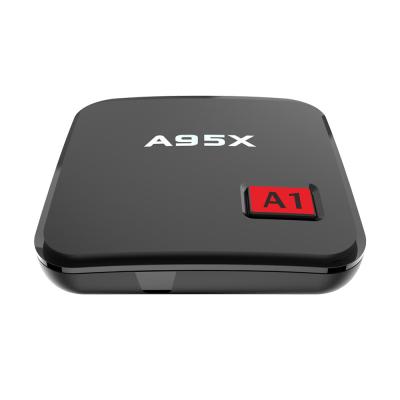 China Quad - Core CPU OTT TV Box 4k Ultra HD KODI Internet A95X R1 High Speed HDMI for sale