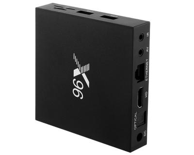 Κίνα WiFi 2.4GHz πλήρες HD Media Player αρρενωπά 6,0 X96 S905X 1G 8G Kodi 16,1 προς πώληση